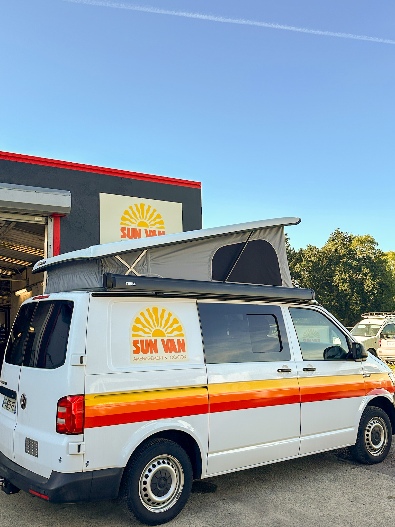 Van aménagé Volkswagen T6 L1H1 à vendre - Sun Van